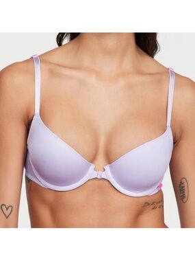 FINAL PRICE! Victoria’s Secret • NWT Sexy Tee Front-Close Lightly Lined Demi Bra